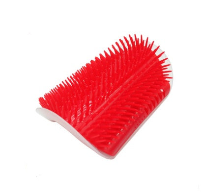 Cat Self-Grooming Brush – Wall-Mounted Corner Groomer & Massager for Cats
