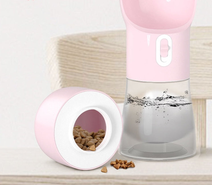 Traveling Out Portable Dog Water Dispenser – Leak-Proof, One-Hand Use & BPA-Free