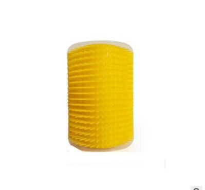 Cat Self-Grooming Brush – Wall-Mounted Corner Groomer & Massager for Cats