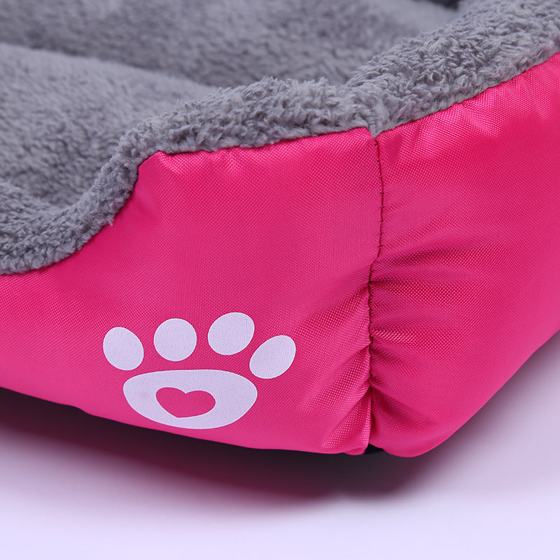 Four Seasons Cotton Wool Pet Nest – Soft Dog Bed for Small to Large Breeds (S–3XL)