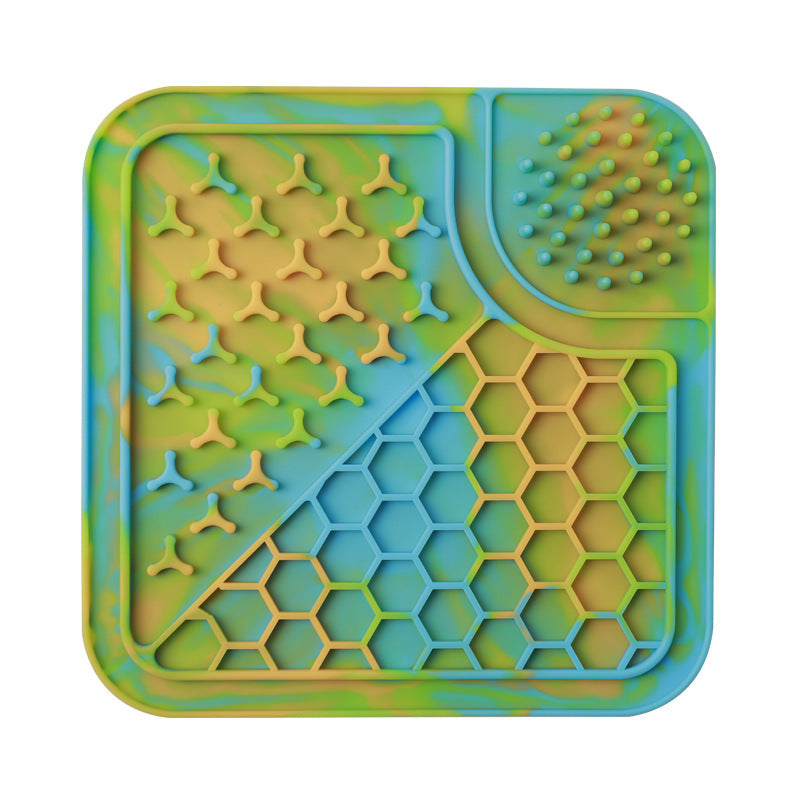 Silicone Pet Lick Pad for Dogs & Cats – Slow Feeder Mat for Anxiety Relief, Grooming, and Enrichment