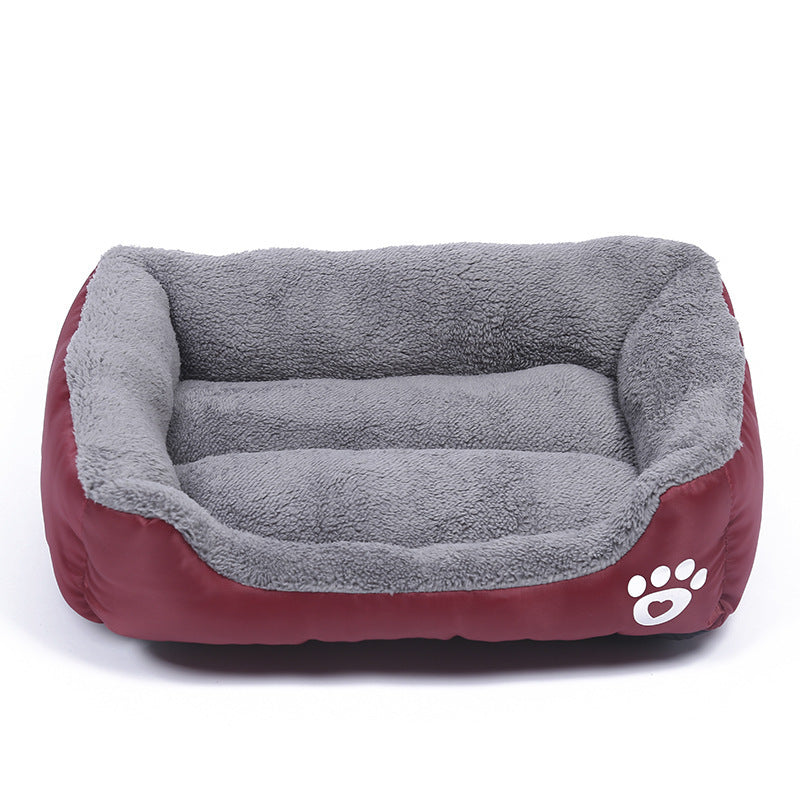 Four Seasons Cotton Wool Pet Nest – Soft Dog Bed for Small to Large Breeds (S–3XL)