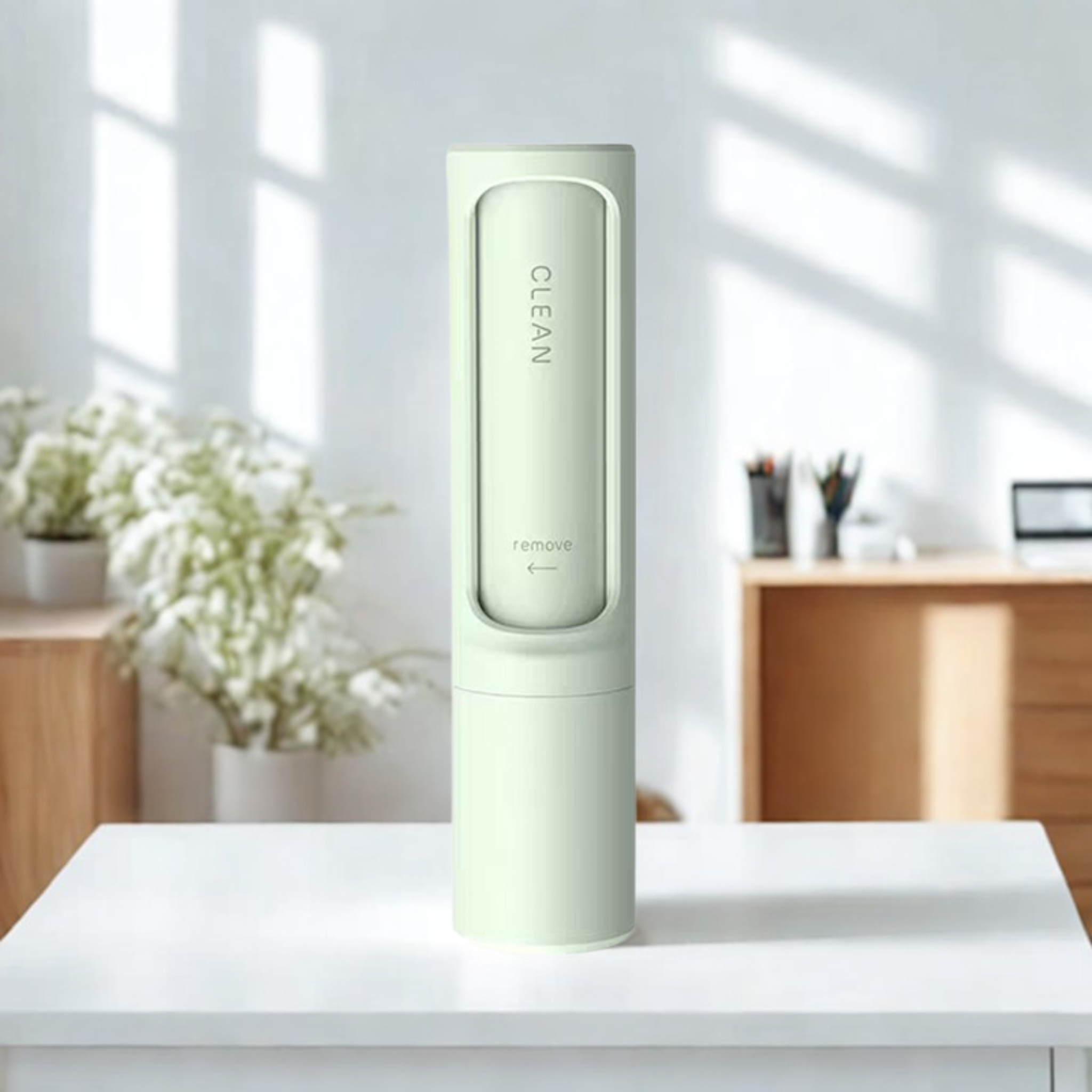 Reusable 2-in-1 Pet Hair Remover Brush & Lint Roller