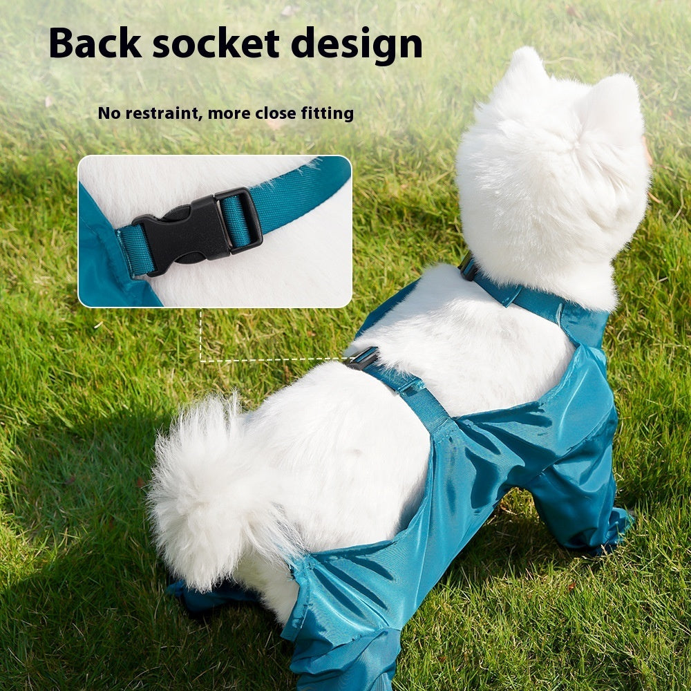 Full-Leg Pet Jumpsuit – Anti-Dirt & Shedding Control