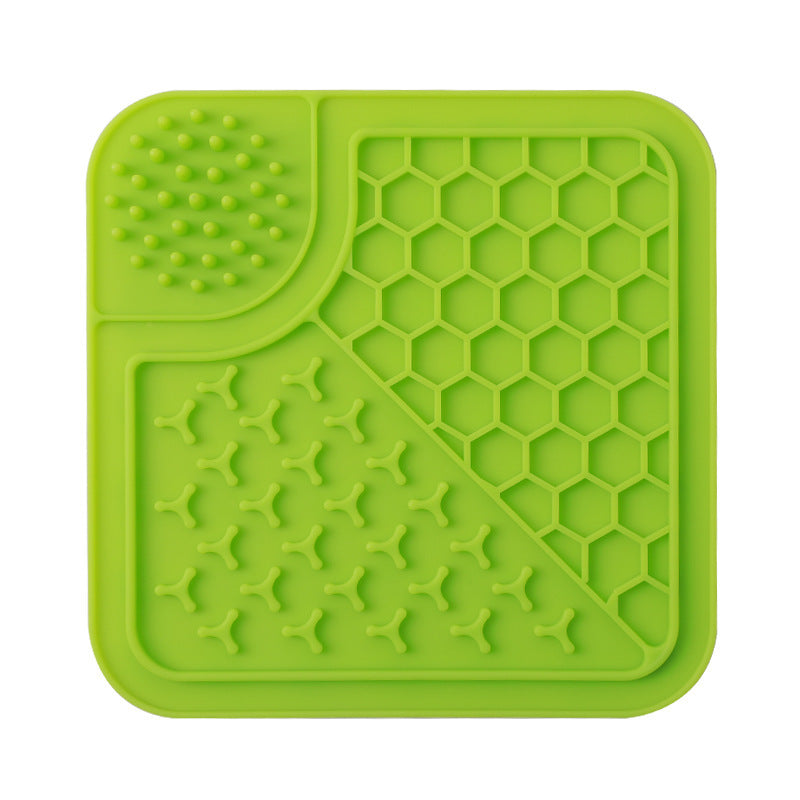 Silicone Pet Lick Pad for Dogs & Cats – Slow Feeder Mat for Anxiety Relief, Grooming, and Enrichment