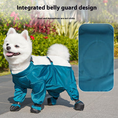 Full-Leg Pet Jumpsuit – Anti-Dirt & Shedding Control