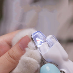 LED Pet Nail Clippers with Electric Grinder – Safe Trimming for Dogs & Cats