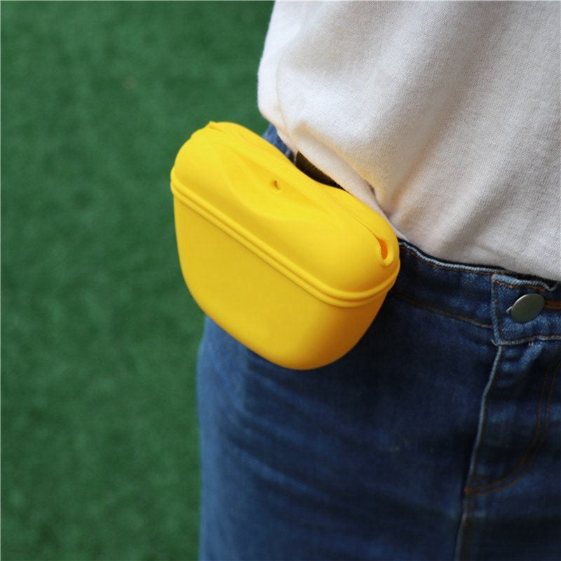 Dog Training Treat Waist Bag – Portable Outdoor Pet Snack Pouch for Obedience & Agility Training