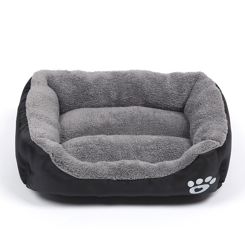 Four Seasons Cotton Wool Pet Nest – Soft Dog Bed for Small to Large Breeds (S–3XL)