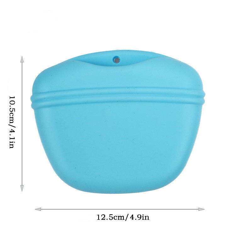 Dog Training Treat Waist Bag – Portable Outdoor Pet Snack Pouch for Obedience & Agility Training