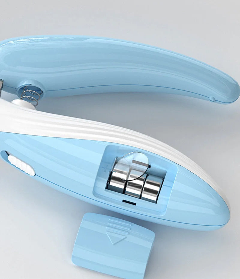 LED Pet Nail Clippers with Electric Grinder – Safe Trimming for Dogs & Cats