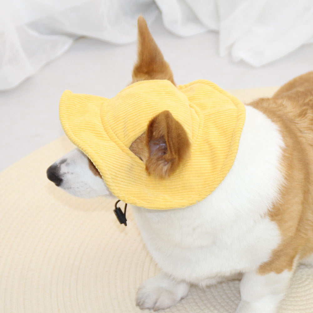 Casual Dress-Up Hat for Cats & Small Dogs — Soft, Adjustable & Adorable Pet Accessory